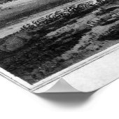 ベッドフォードシャー州ウォツォーン・アビー ポスター (角)