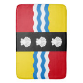 ベッドフォードシャー州旗 バスマット (正面縦)