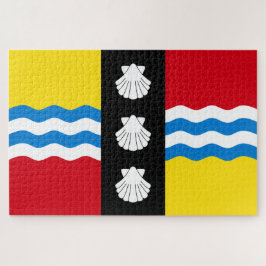 ベッドフォードシャー州旗（英国） ジグソーパズル