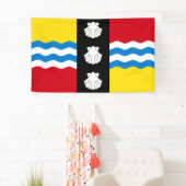 ベッドフォードシャー州旗（英国） 横断幕 (インサイチュ)