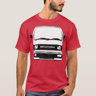 ベッドフォードラスカル1980sクラシックマイクロヴァンモノブロックa tシャツ