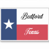 ベッドフォードTX旗 シール (正面)