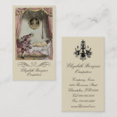 ベッドフランスの~名刺 名刺 (正面/裏面)