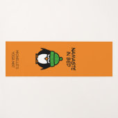 ベッドペンギンのおもしろい漫画名前をカスタムする ヨガマット (正面(横))