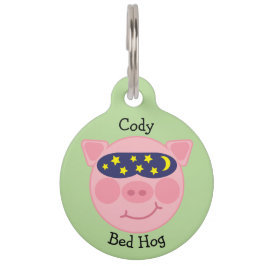 ベッドホッグペットIDラベル ペット　ネームタグ
