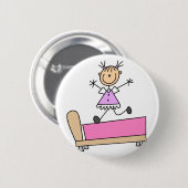ベッドボタンの跳躍 缶バッジ (正面&裏面)