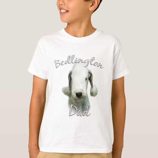 ベッドリントンテリアパパ2 Tシャツ (正面)