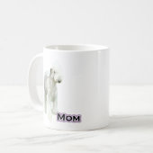 ベッドリントンテリアママ4 コーヒーマグカップ (正面左)
