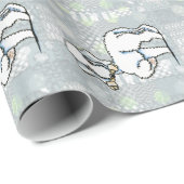 ベッドリントンテリアロージー ラッピングペーパー (ロールコーナー)