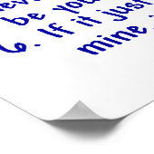 ベッドリントンテリアPL2 ポスター (角)