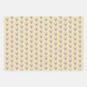 ベッドリントン絵画テリアの – オリジナルドッグアート ラッピングペーパーシート (正面)