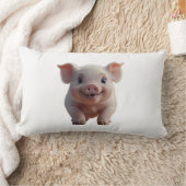 ベッドルームまたはソファ用の小さなピグレットクッション枕 ランバークッション (ブランケット)