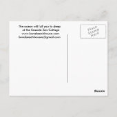 ベッドルームアットザシーサイド禅コテージinコナ ポストカード (裏面)