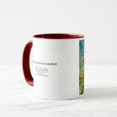 ベッドルームインアーレス(F484)ヴァンゴッホファインアート マグカップ (正面左)