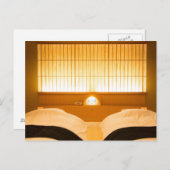 ベッドルームオブア日本のスタイル ポストカード (正面/裏面)