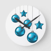 ベッドルームクリスマスウォールクロック ラウンド壁時計 (正面)