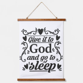 ベッドルームサイン 吊り下げ型タペストリー