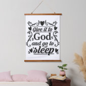 ベッドルームサイン 吊り下げ型タペストリー (寝室)