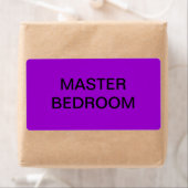 ベッドルームパッキング&ムービング ラベル (インサイチュ)