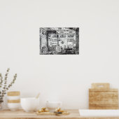 ベッドルーム ポスター (キッチン)