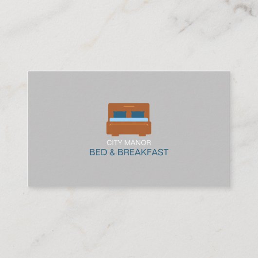 ベッドロゴベッド&ブレックファーストアケーションビジネス ロイヤリティカード (裏面)