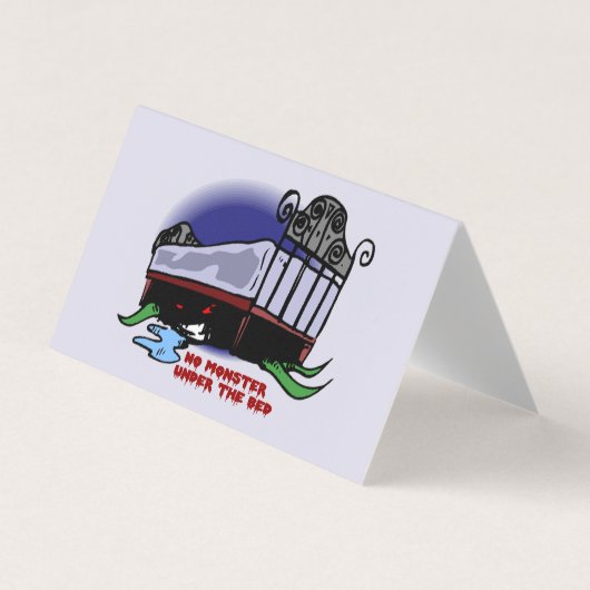 ベッド教室の交換カードの下のモンスターなし 名刺 (正面)