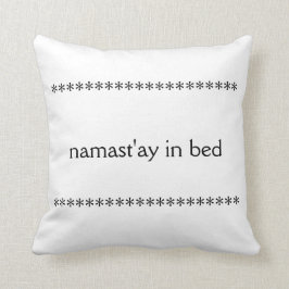 ベッド枕のNamast'ay クッション