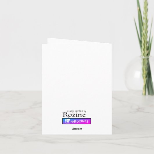 ベッド魅力的Nブレックファーストビクトリアンハウスクリスマス 招待状 (裏面)