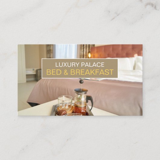 ベッド&エレガントブレックファーストアコモデーション 名刺 (正面)