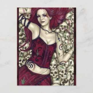 ベッド・オブ・スカルポストカード ポストカード