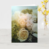 ベッド・オブ・バラ カード (黄色い花)