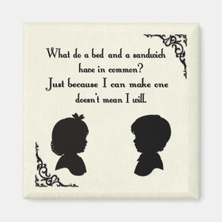 ベッド&サンドイッチデバックルマグネット マグネット