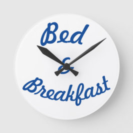 ベッド&ブレックファーストのラウンドクロック ラウンド壁時計