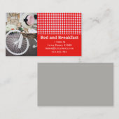 ベッド&ブレックファーストアコモデーションホリデー エンクロージャーカード (正面/裏面)