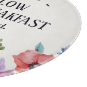 ベッド&ブレックファーストカスタムフローラ カッティングボード (角)