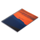 ベッド&ブレックファーストゲストブックレッドスカイアットサンセットB&B ノートブック (左側)