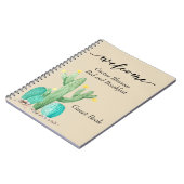 ベッド&ブレックファーストバケーションホームゲストブックサインイン ノートブック (左側)