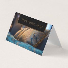 ベッド&ブレックファーストホステルブラウンフォトオールドスタイリッシュ 名刺