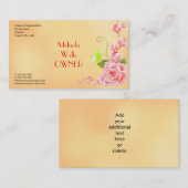 ベッド&ブレックファースト編集可能モダン名刺 名刺 (正面/裏面)