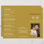 ベッド&ブレックファースト金ゴールド🏡トリフォル広告ズ (正面/裏面)