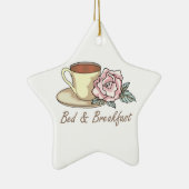 ベッド&ブレックファースト セラミックオーナメント (右)