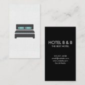 ベッド&ブレックファースト/リネンパターン 名刺 (正面/裏面)