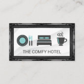 ベッド&ブレックファースト/ヴィンテージフレ華美ーム 名刺 (正面)