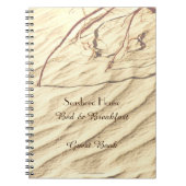 ベッド&ブレックファーストB&Bゲストブックサンドノート ノートブック (正面)
