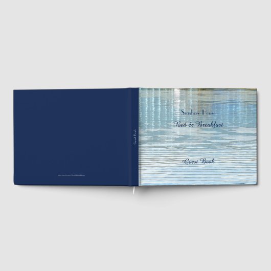 ベッド&ブレックファーストB&Bゲストブック抽象芸術リフレクション ゲストブック (全面)