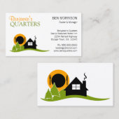 ベッド&ブレックファーストB&B名刺 名刺 (正面/裏面)