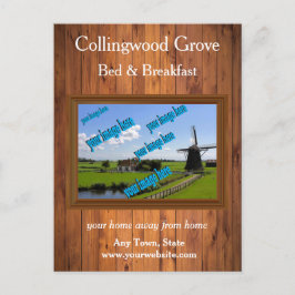 ベッド&ブレッ素朴クファースト🌿プロモーション ポストカード