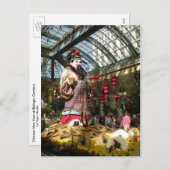 ベッラージョの庭の旧正月 シーズンポストカード (正面/裏面)