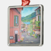 ベッラージョ、イタリアのオーナメント メタルオーナメント (左)