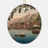 ベッラージョIの湖Comoのロンバルディア、イタリアのオーナメント セラミックオーナメント (左)